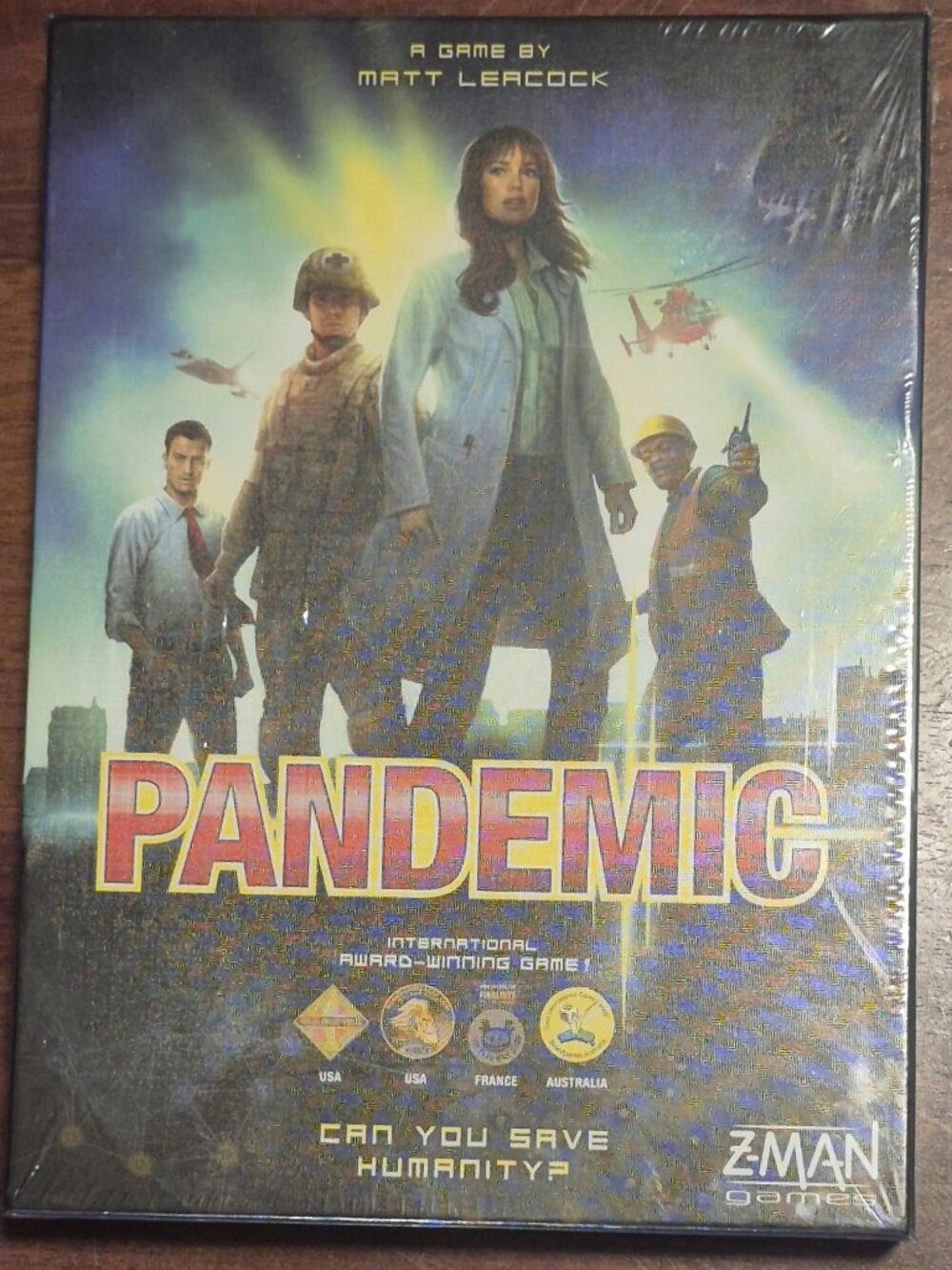 NEW Sealed Pandemic Board Game by Z-Man Games, Cooperative Strategy